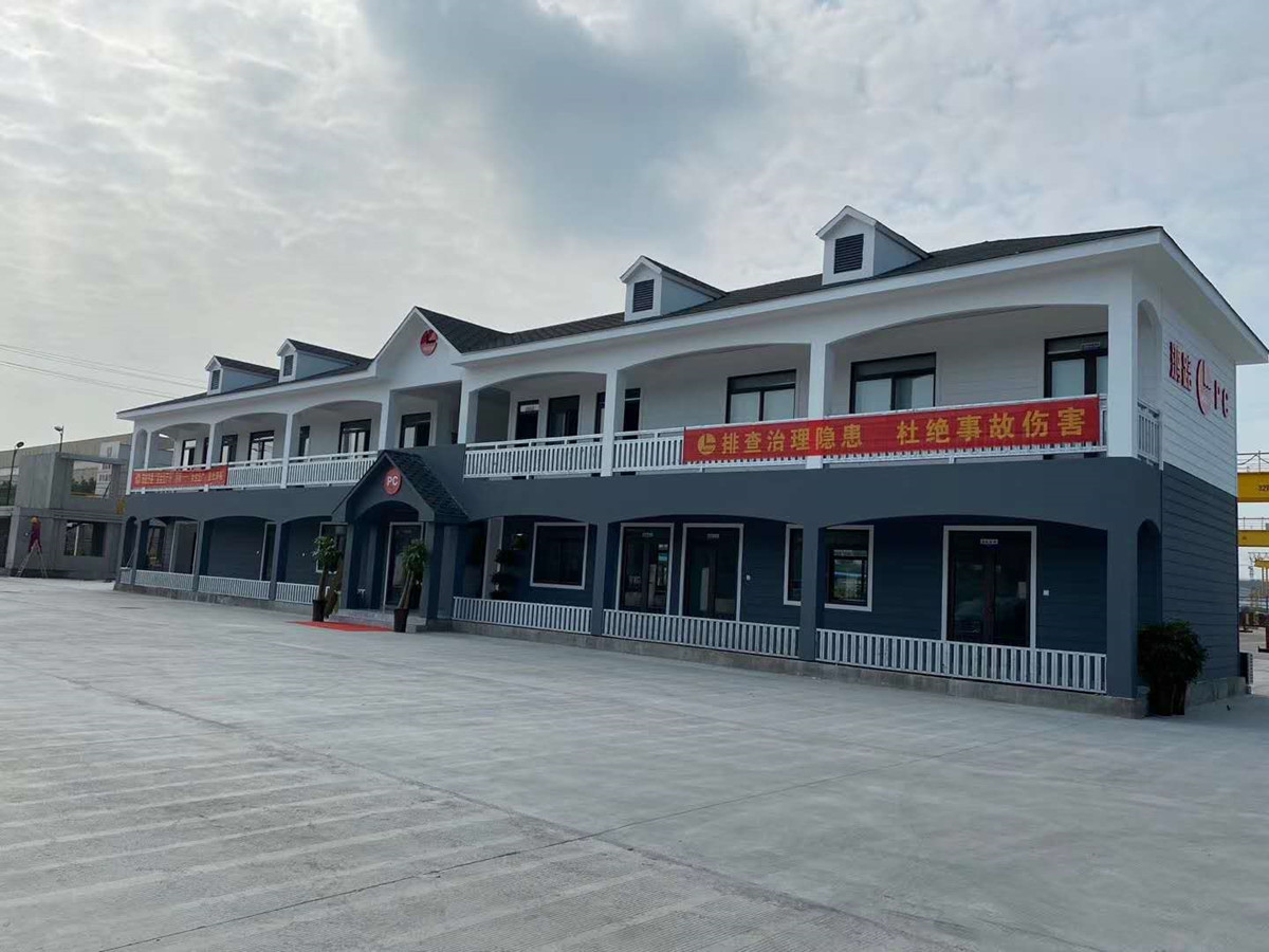 實拍鴻路輕鋼別墅案例——161廠區辦公樓