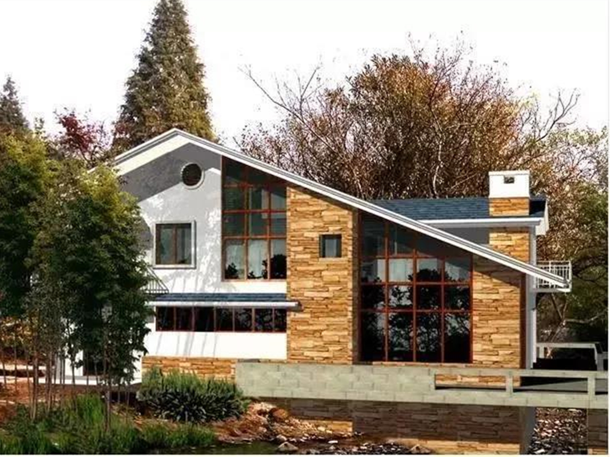一棟別墅只要一個多月就能建成？