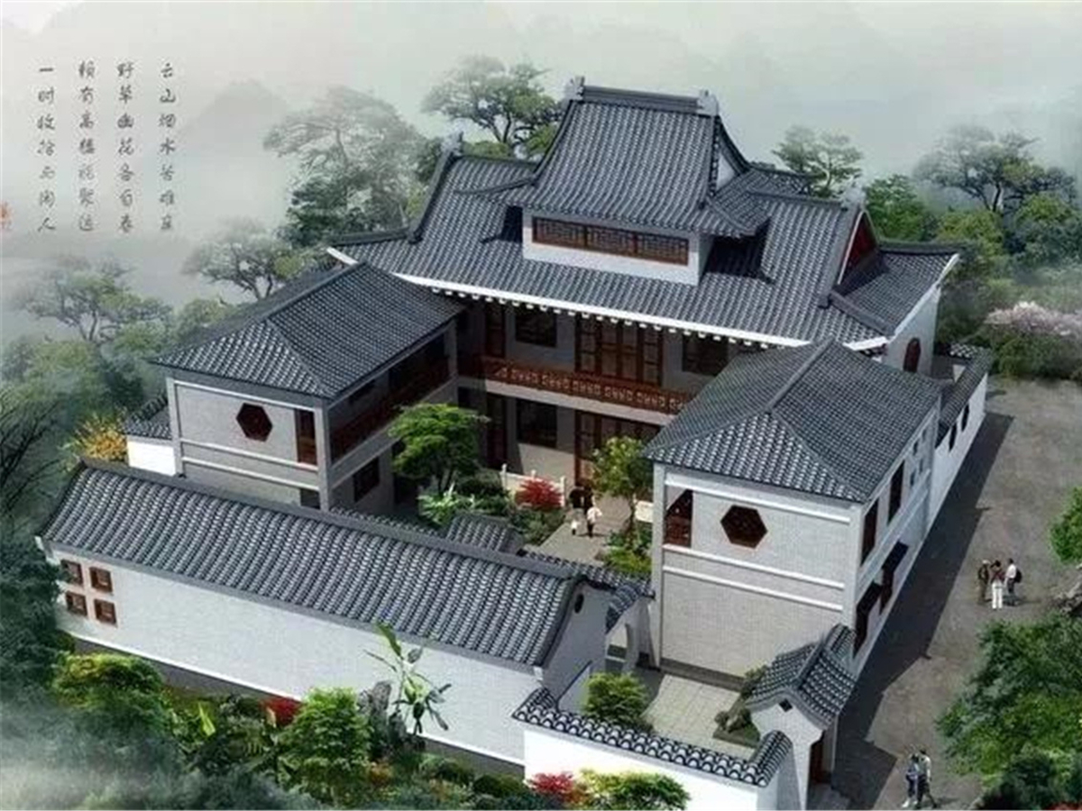 有錢有地就要建中式四合院，既融入東方之美，又展示現(xiàn)代古韻